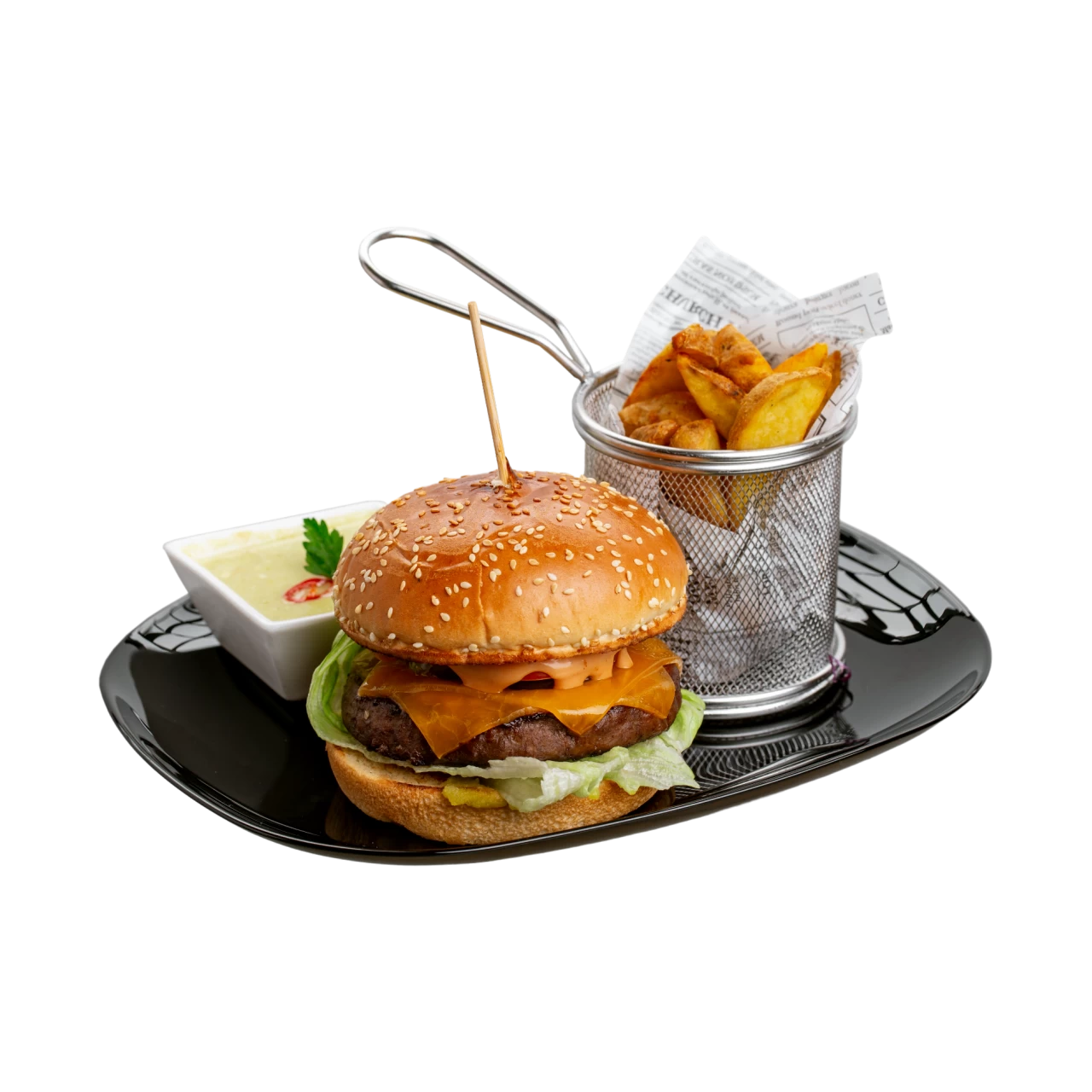 Meniu jalapeno hamburger