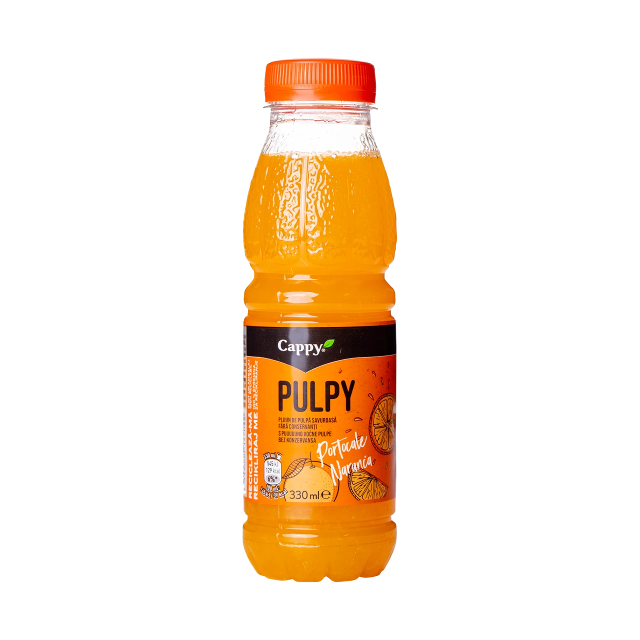 Cappy Pulpy Portocale 0,33 L